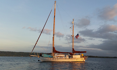 Ingrid Princess sailboat